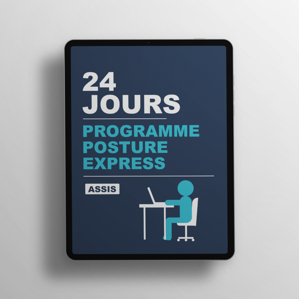 corriger sa posture en 24 jours